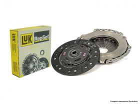 KIT EMBREAGEM - 205MM/14 ESTRIAS PLATO/DISCO/ATUADOR ASTRA CORSA COBALT MERIVA SPIN ZAFIRA LUK