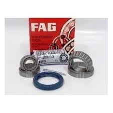 KIT ROLAMENTO RODA TRASEIRO S/ CUBO CROSSFOX FOX  GOL CORDOBA PARATI GOLF FAG ORIGINAL