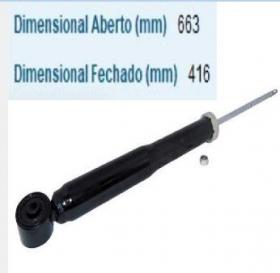 AMORTECEDOR  MONROE SP271OES VOLKSWAGEN (VW) SPACEFOX POLO SUSPENSAO TRASEIRO ESQUERDO/DIREITO